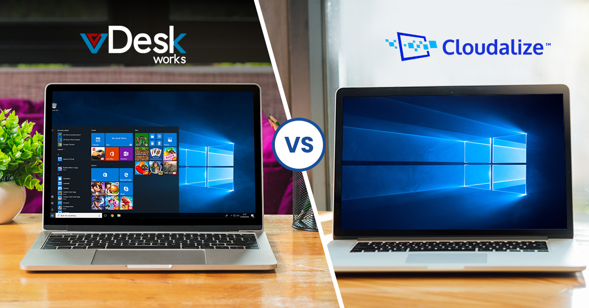 Why vDeskWorks Surpasses Cloudalize for Virtual Desktop Solutions?