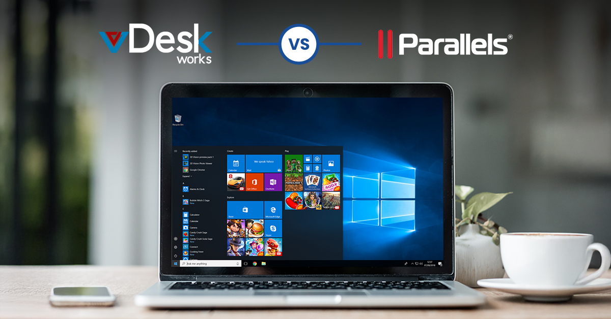 vDeskWorks' Fully Managed VDI vs. Parallels' DIY Solution