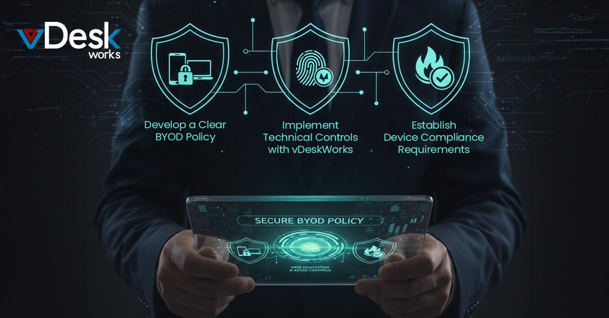 Setting Up a Secure BYOD Policy with vDeskWorks Best Practices