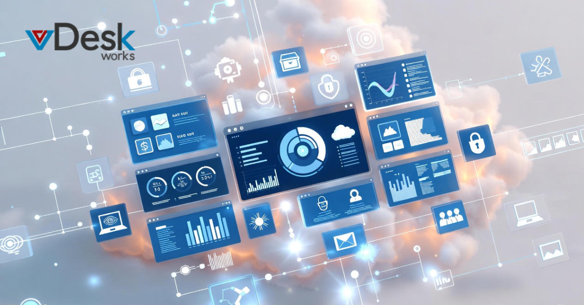 Cloud Desktop, Cloud Computing, Virtual Desktop  VDI  Enterprise IT