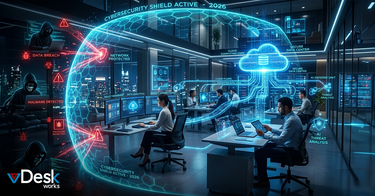 Why Cybersecurity Must Be a Top Priority for Businesses Leveraging Virtual Desktops in 2026?