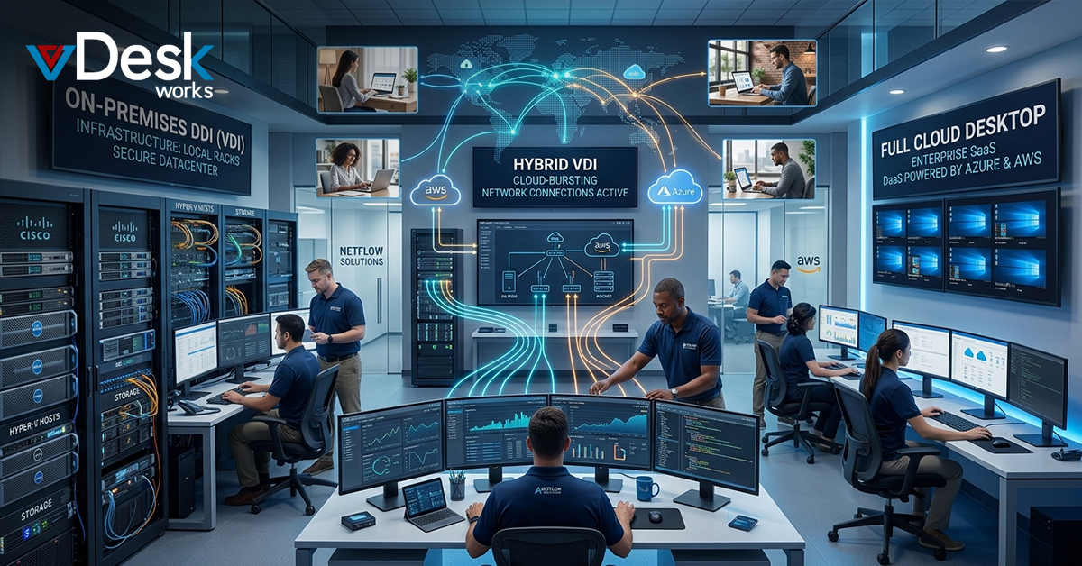 Selecting your desktop virtualization model: On-premises, hybrid or cloud?