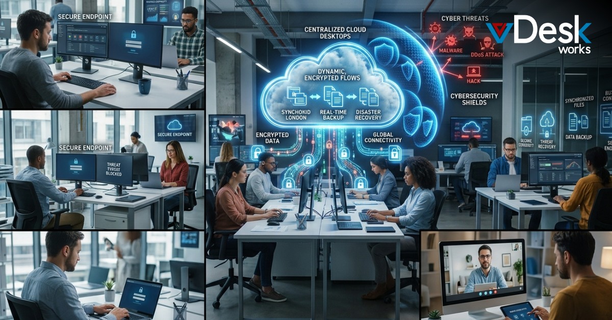 How Combining Cloud Desktop Capabilities Protects Your Business?