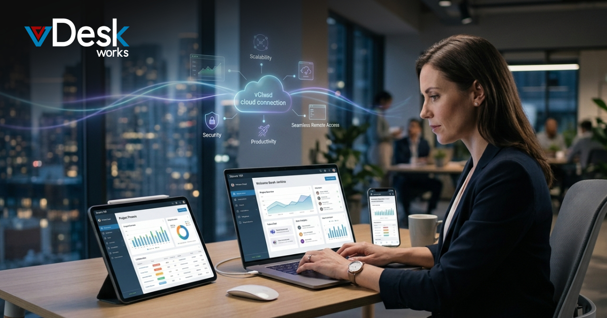 vDeskWorks Launches Cloud Desktop: A Simpler, Smarter Approach to DaaS