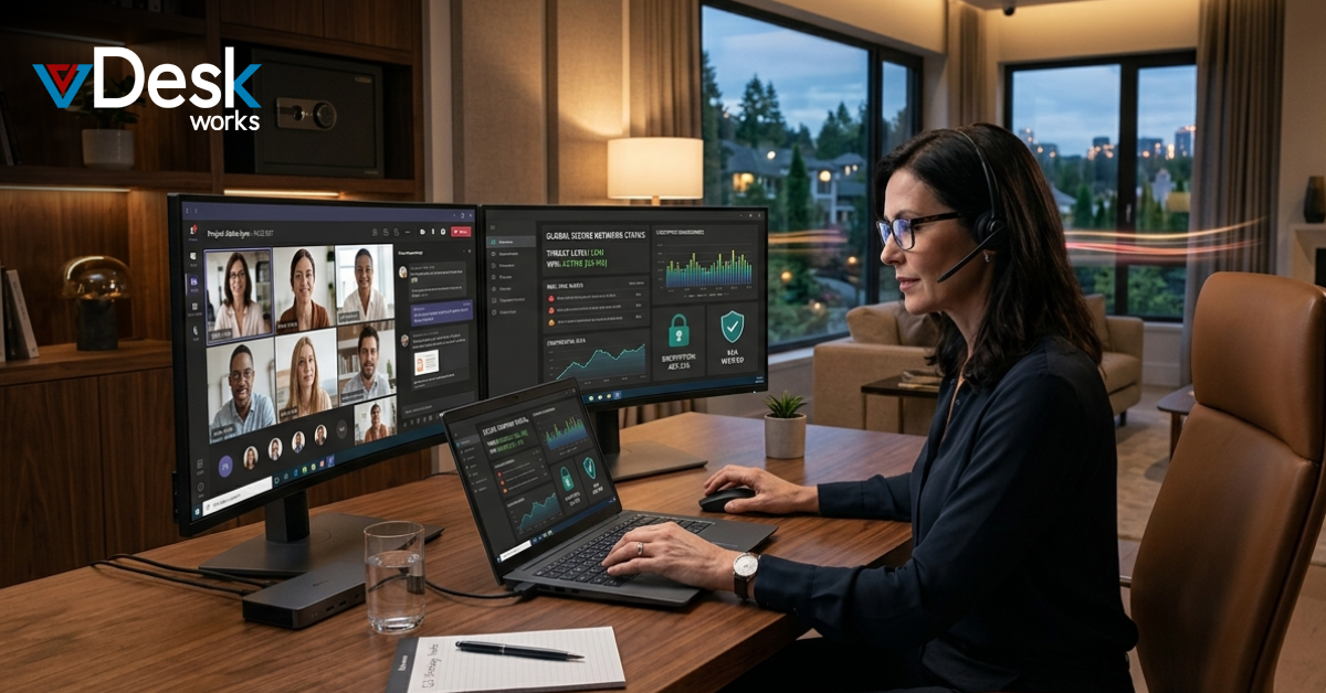 How to Secure Data for Remote Work in 2026?