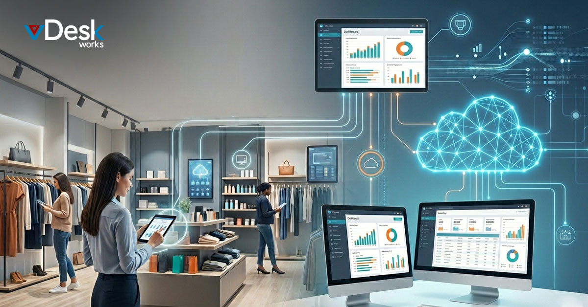 Cloud PC, Retail Technology, Consumer Goods, vDeskWorks, Digital Workspace, Remote Work, IT Infrastructure, Cloud Computing