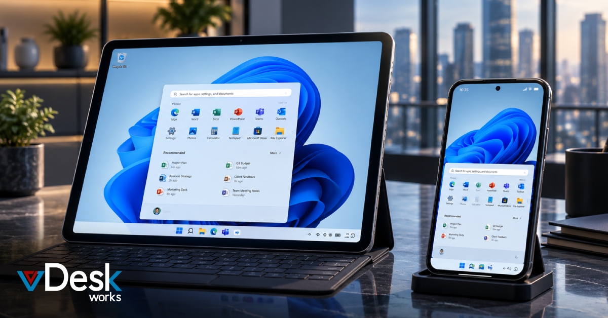 DaaS on Mobile: How to Run a Full Windows Desktop from Your Phone or Tablet