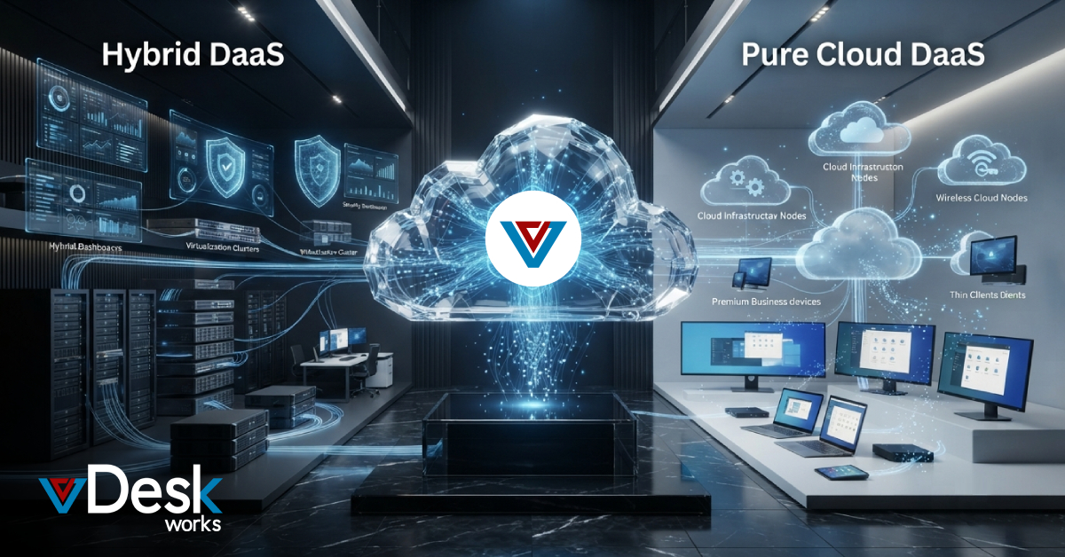 Hybrid DaaS vs Pure Cloud DaaS: Which Model Fits a Growing Business?