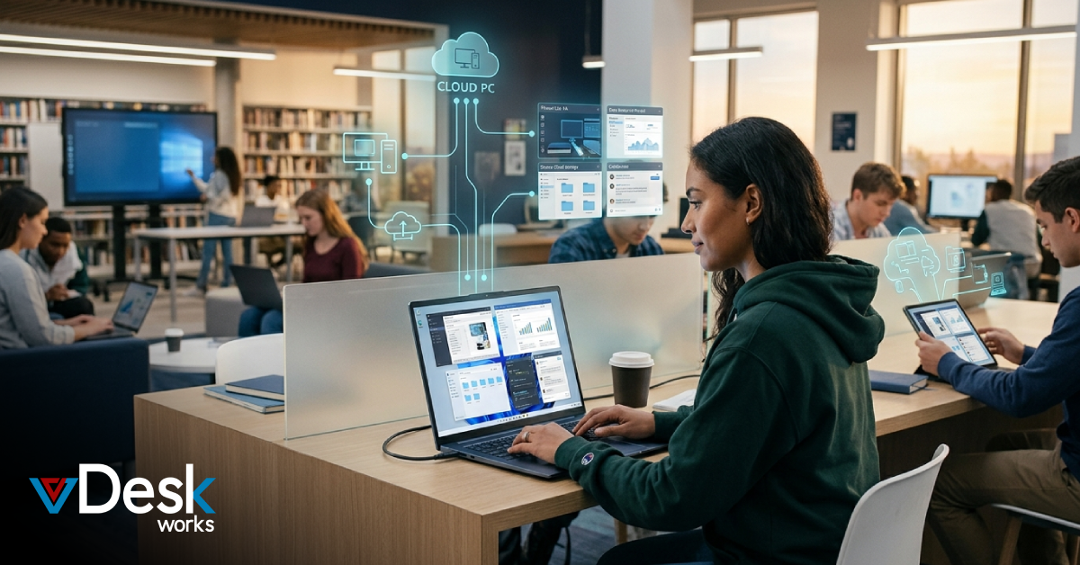 The Digital Campus is Cloud-First: Why Higher Education is Moving to Cloud PC