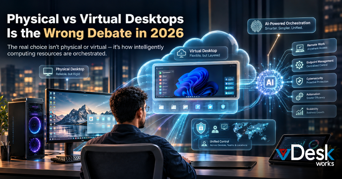 Physical vs Virtual Desktops Is the Wrong Debate in 2026