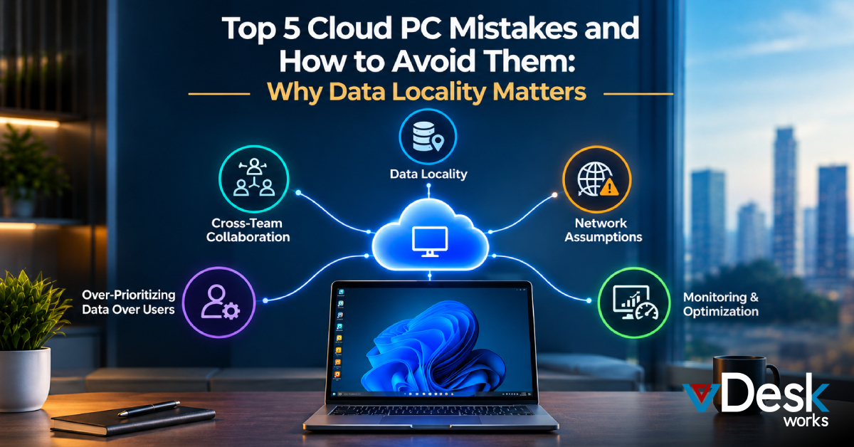 Top 5 Cloud PC Mistakes and How to Avoid Them: Why Data Locality Matters