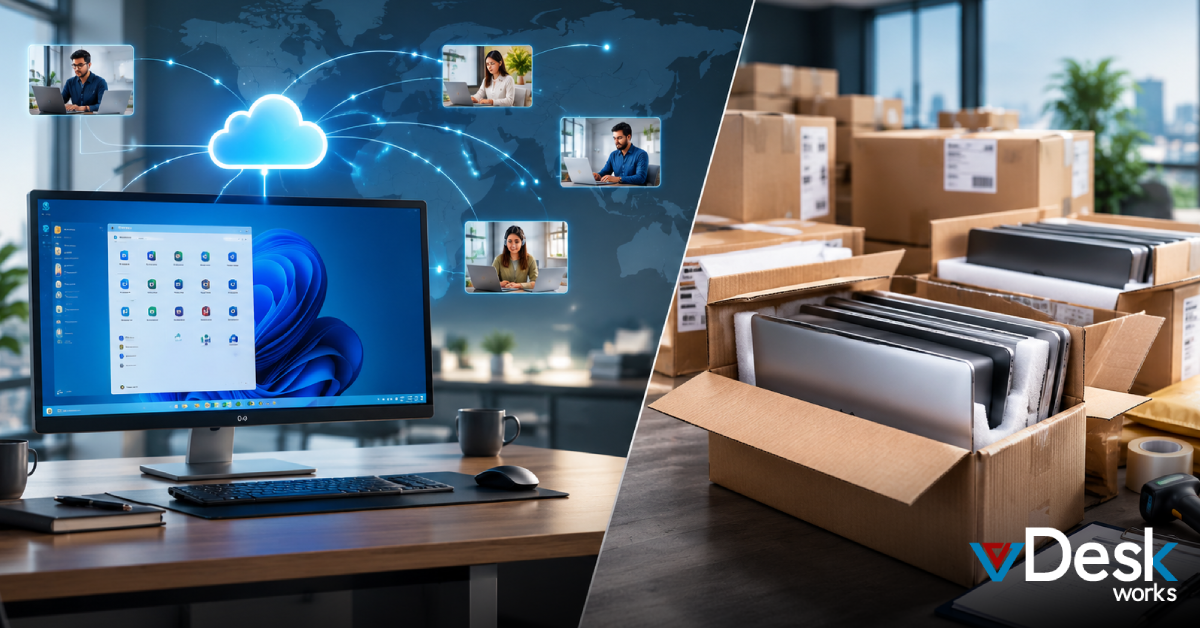 Cloud Desktop vs. Shipping Laptops: The Hidden Cost of Remote Hardware