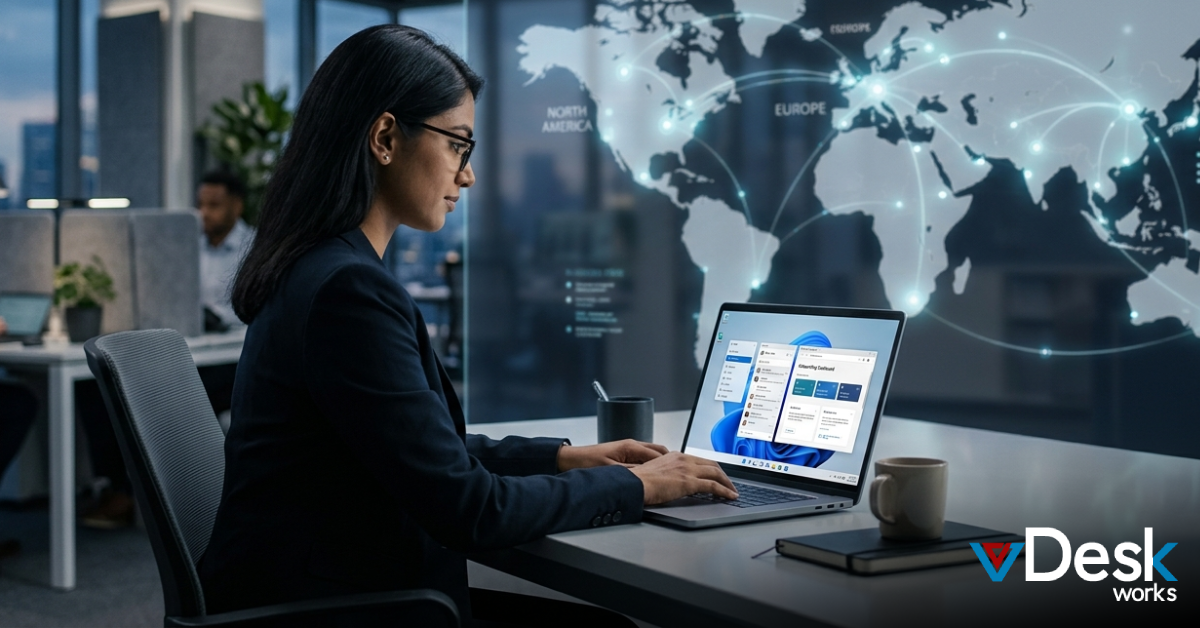 Hiring Internationally? Onboard a Full Virtual Desktop in Under an Hour