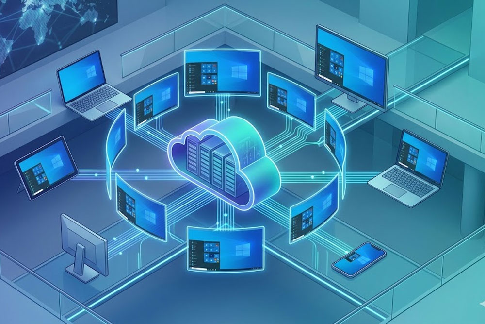 What is cloud based desktop virtualization solutions