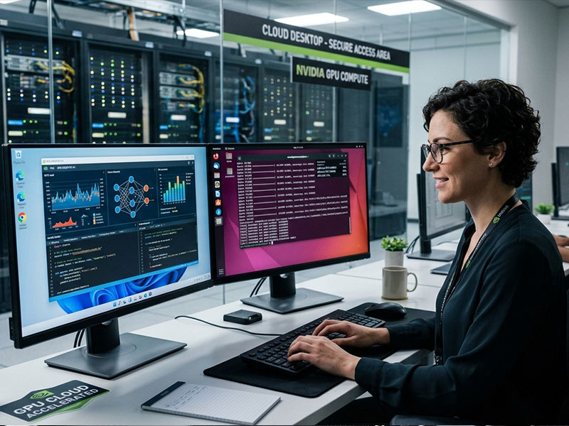 GPU Cloud Desktop Infrastructure