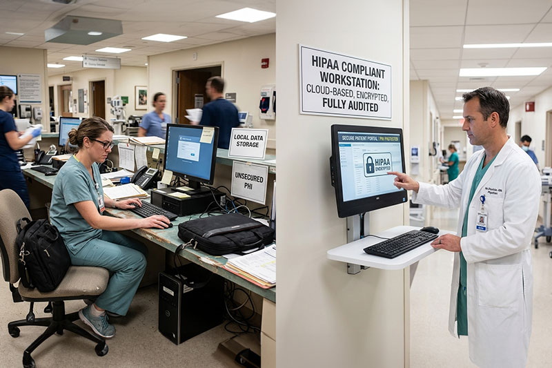 Healthcare security and compliance