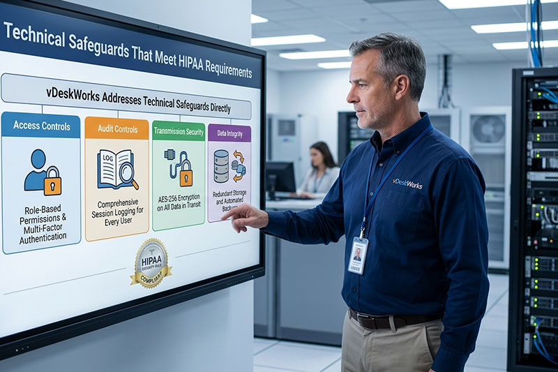 Technical security safeguards